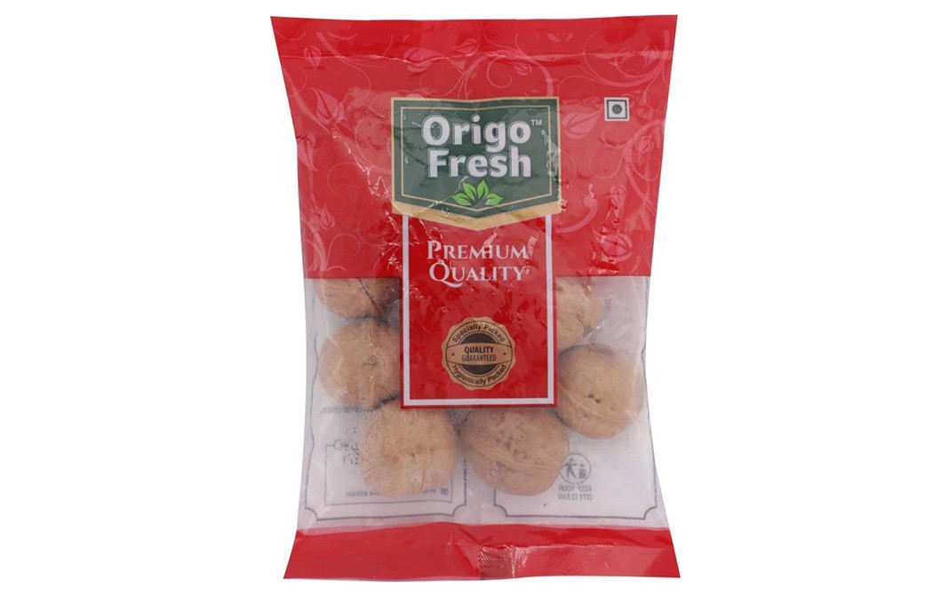 Origo Fresh Inshell Walnuts (Akhrot)    Pack  100 grams